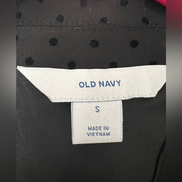 NWT Old Navy Black Dotted Blazer sz Small - Picture 6 of 6